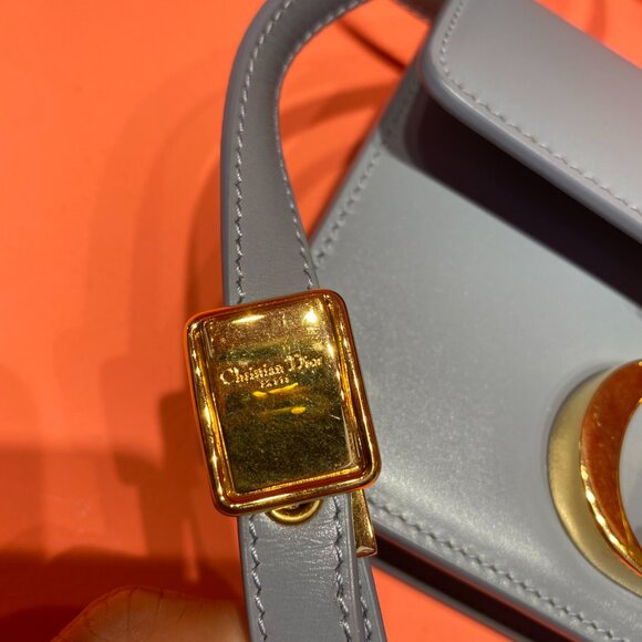 DIOR Haze Blue Cowhide Crossbody Bag - Picture 3 of 5